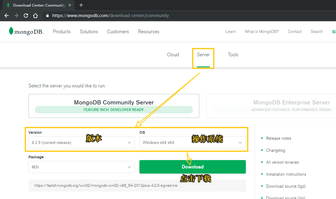 MongoDB(NoSQL) 非关系型数据库_MongoDB