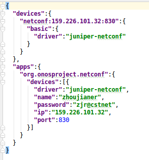 ONOS中Juniper路由器Driver开发简介_java_08