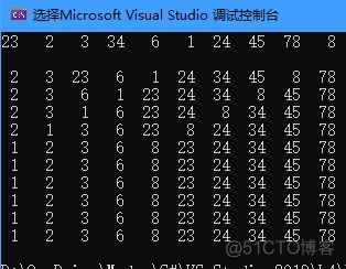 C#语法基础14_冒泡排序Bubble Sort_C#语法