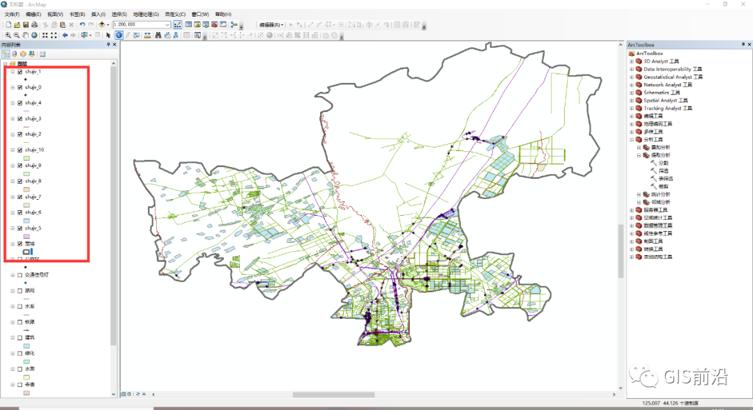 ArcGIS列表变量的应用（附练习数据下载）_java_13