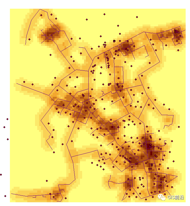 ArcGIS中密度分析详解（附练习数据下载）_java_13