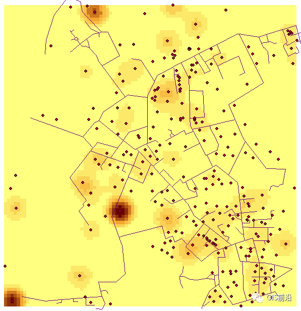 ArcGIS中密度分析详解（附练习数据下载）_java_08