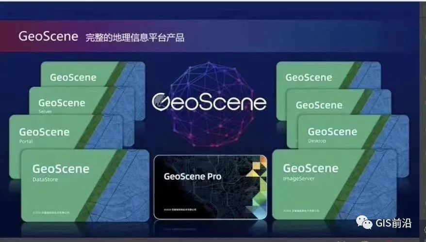 看到这你是不是有点疑惑:有了geoscene的易智瑞跟esri,arcgis现在到底