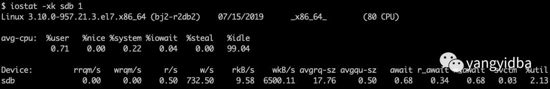 Linux IO 问题分析利器--iostat_JAVA_04