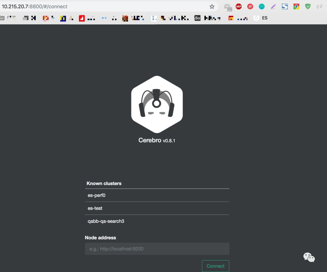 es集群管理工具cerebro