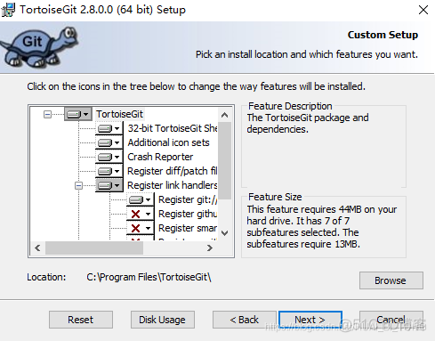 TortoiseGit-2.8.0.0的安装_数据结构_05
