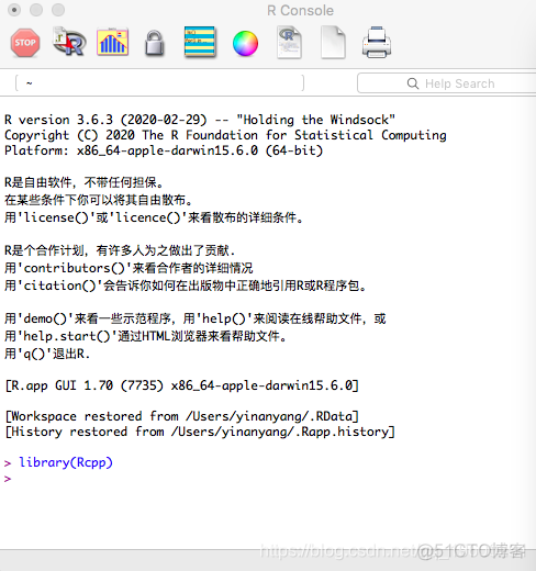 Mac系统R语言升级后无法加载包报错 package or namespace load failed  in dyn.load(file, DLLpath = DLLpath, ...):_R语言教程_03