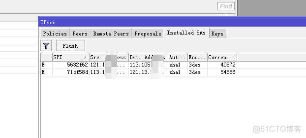 ROS 做两地点对点GRE隧道，做OSPF_ROS_07