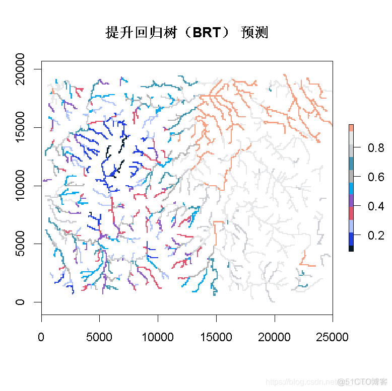 R语言生态学建模：增强回归树（BRT）预测短鳍鳗生存分布和影响因素_R语言开发_24