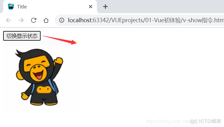 vue之v-show基本使用_VUE学习_03