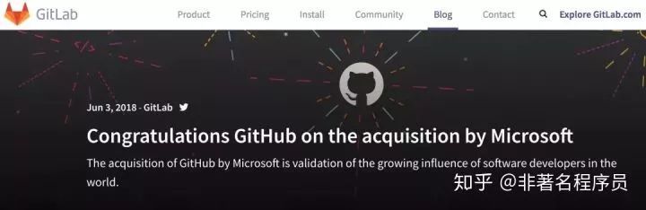 微软收购 GitHub ，GitLab 或成最大赢家？_java_02