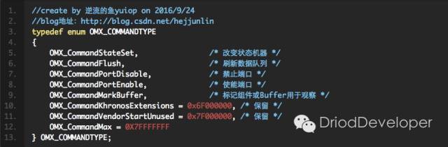 Android Multimedia框架总结（十三）CodeC部分之OpenMAX框架初识及接口与适_Java_15