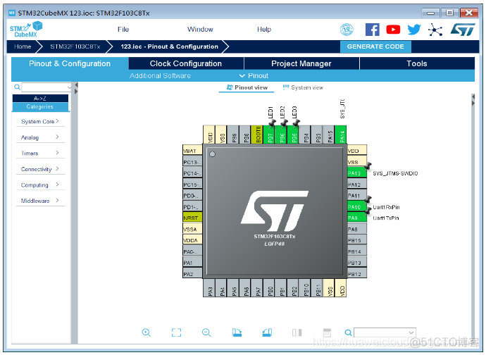 【LiteOS】STM32F103-LiteOS移植教程（详细篇）_LiteOS学习_05