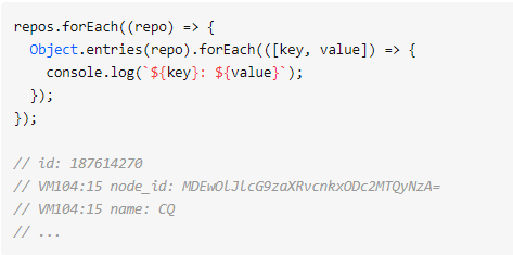 JavaScript中循环遍历JSON响应！_json_08