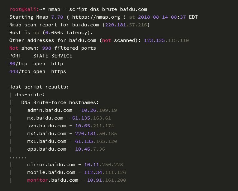 小白都能玩转的Nmap（一）_java_05