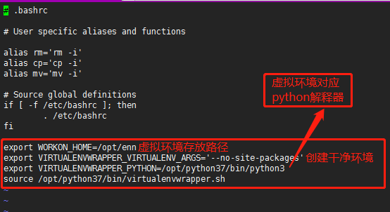python 虚拟环境 linux virtualenvwrapper_Python学习