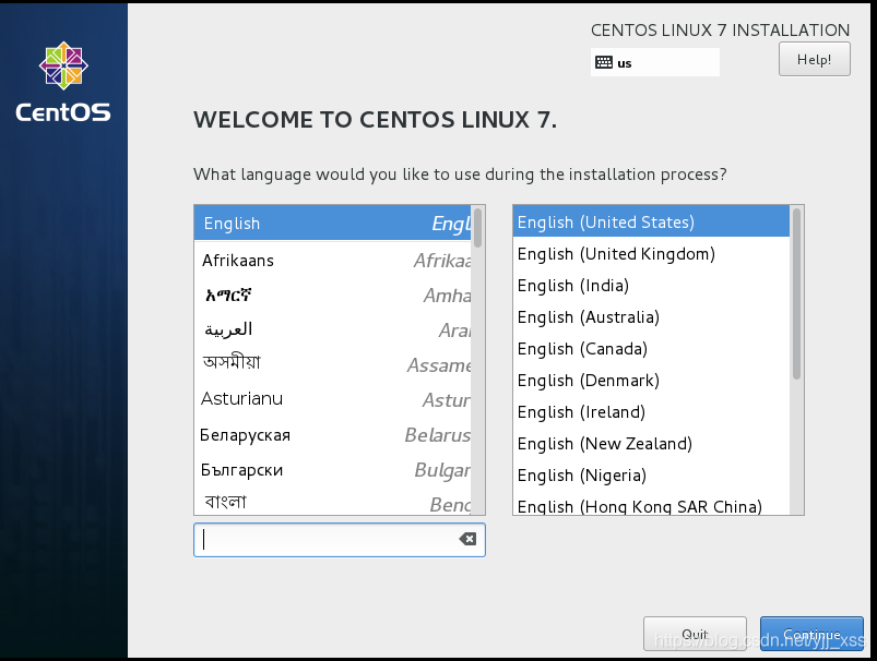 vmware workstation中CentOS7的安装_CentOS_18