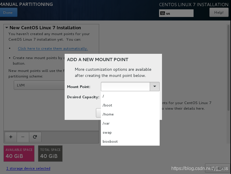 vmware workstation中CentOS7的安装_CentOS_24