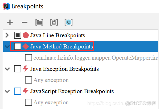 idea debug模式不mute放过断点就卡住，提示 Method breakpoints may dramatically slow down debugging_Java开发_02