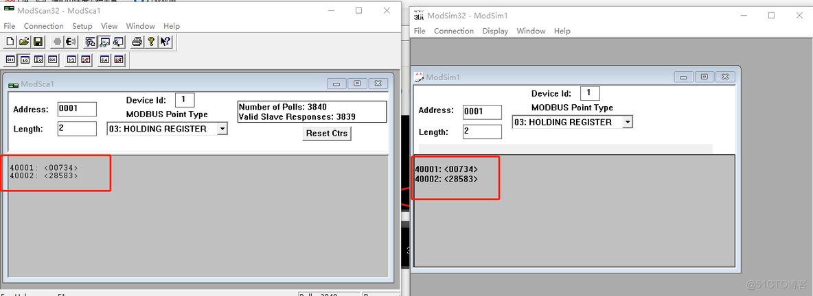 Modsim32与Modscan32 仿真测试ModbusTCP_502 端口占用_07