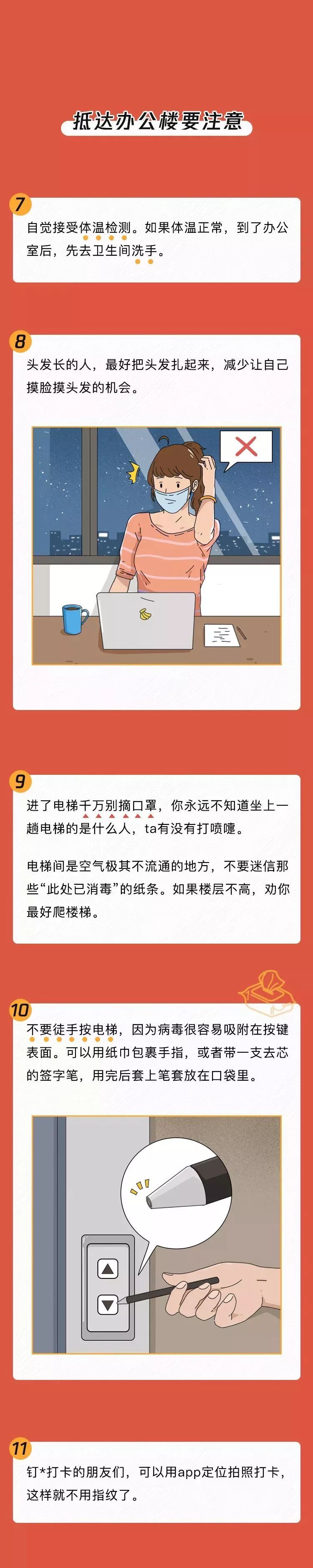 给上班族的 28 条防护指南，复工上班最危险的地方居然是......_社会时事_04