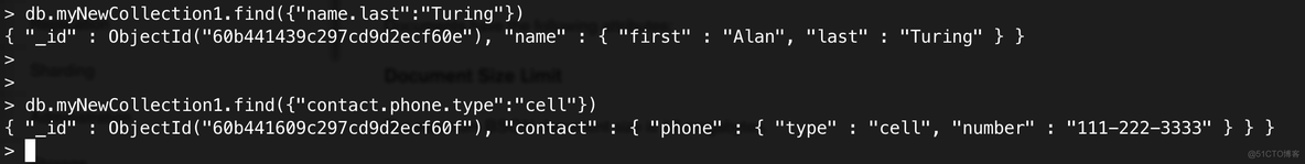 MongoDB（5）- Document 文档相关_Document _03