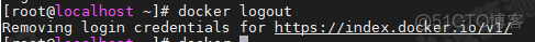 Docker（25）- docker logout 命令详解_Docker教程