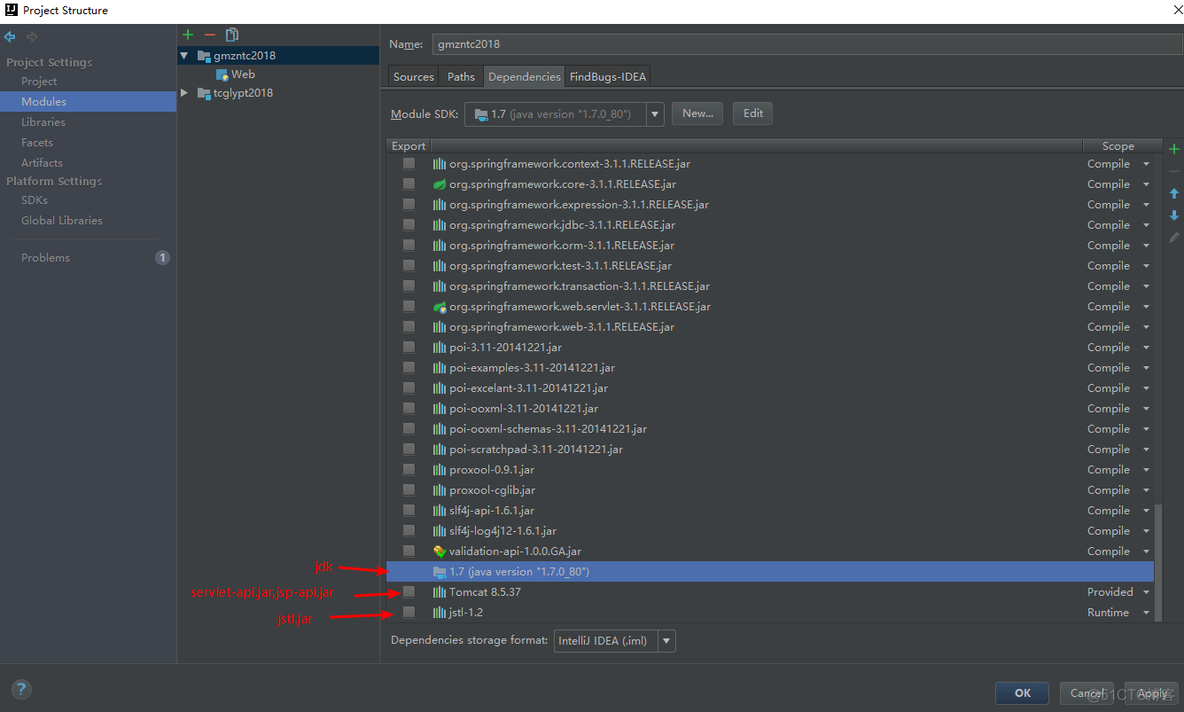 Myeclipse6.5迁移到IDEA_java开发_14