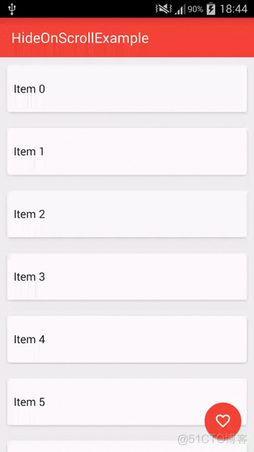 Floating Action Button-Android M新控件_Android教程