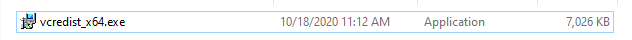 This application requires Visual Studio 2013 x64 Redistributable. Please install_redis_02