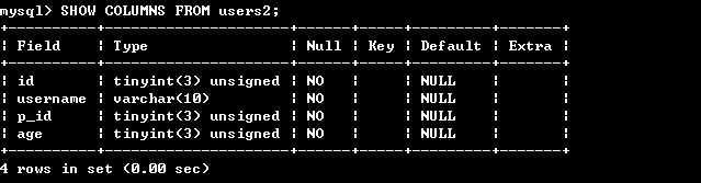 MYSQL中约束及修改数据表_数据库_57