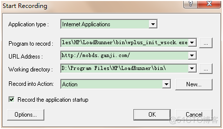 Loadrunner 脚本录制-通过代理录制脚本_测试_09