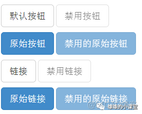 Boostrap技能点整理之【按钮样式】_Boostrap教程_06