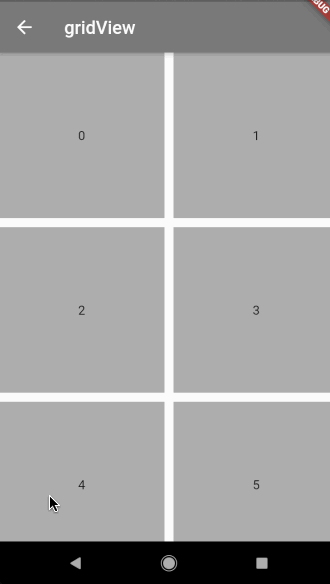 flutter GridView 九宫格_Flutter项目开发