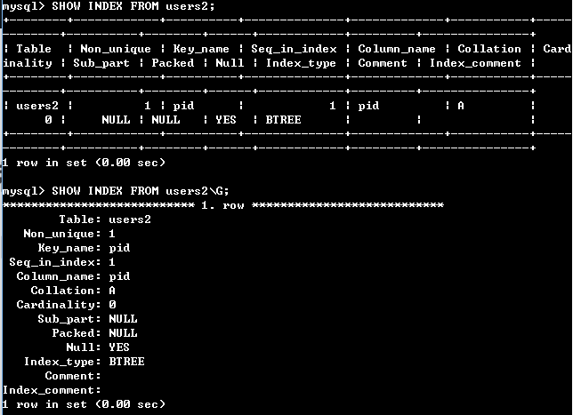 MYSQL中约束及修改数据表_Mysql_48