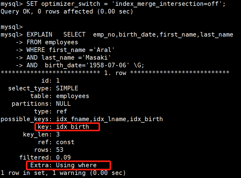 详述MySQL Using intersect交集算法_Jav_06