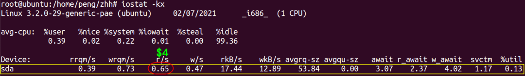 一键获取linux内存、cpu、磁盘IO等信息脚本编写，及其原理详解_java_08