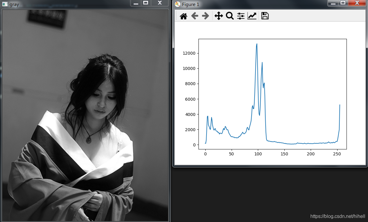 Python OpenCV 图像处理之图像直方图，取经之旅第 23 天_Python OpenCV_05