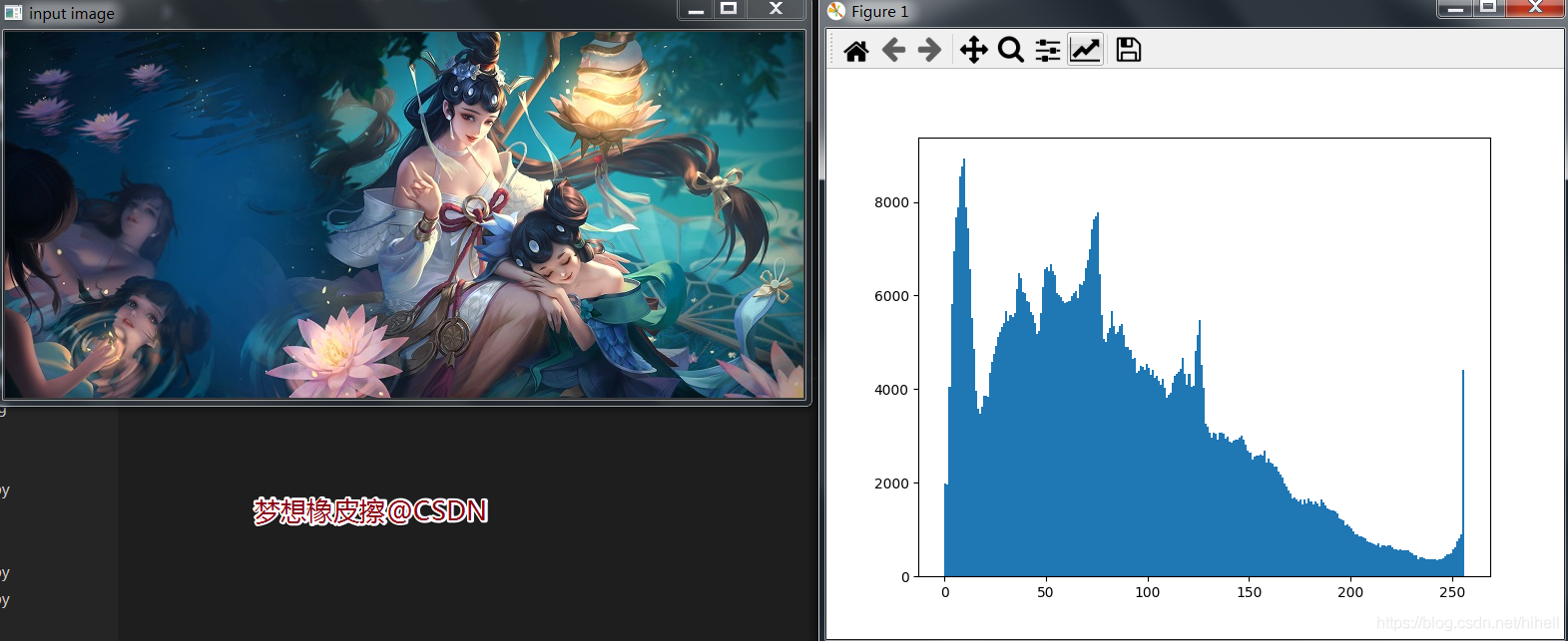 Python OpenCV 图像处理之图像直方图，取经之旅第 23 天_Python OpenCV_02