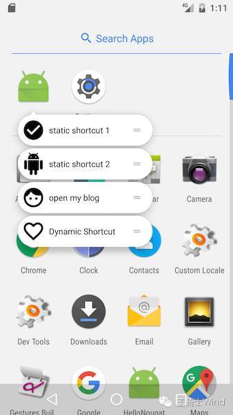 Android 7.1 App Shortcuts使用_java_03