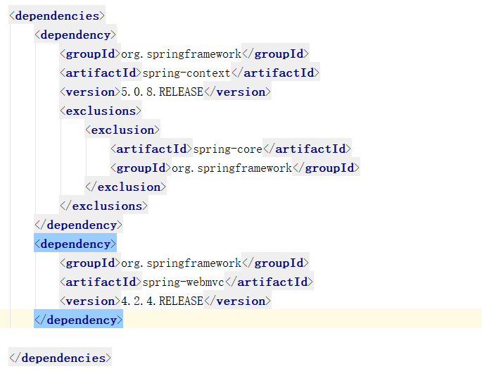 Maven中jar包冲突的解决方式_maven、Java_08