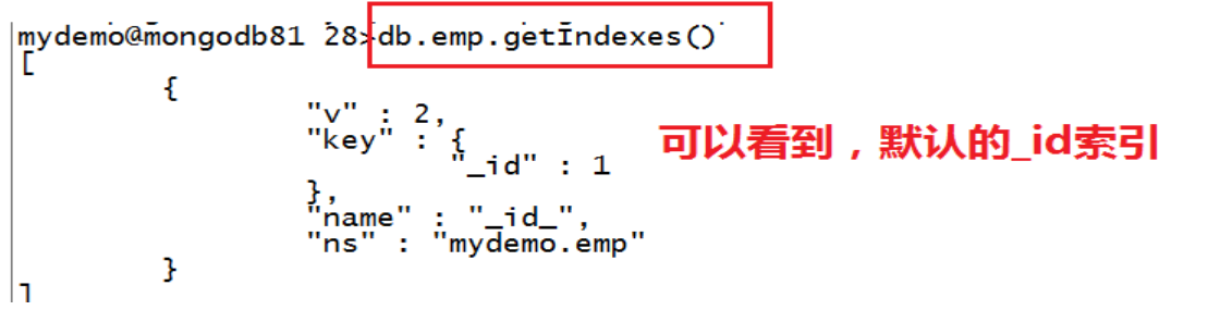 【赵渝强老师】MongoDB中的索引（上）_MongoDB_04