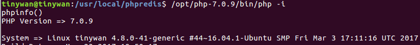 PHP7 学习笔记（一）Ubuntu 16.04 编译安装Nginx-1.10.3、 PHP7.0.9、Redis3.0 扩展、Phalcon3.1 扩展、Swoole1.9.8 扩展、ssh2扩展（全程编译安装）_PHP教程_03