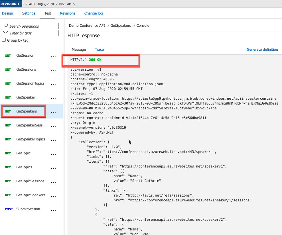 Azure API Management（1）创建Azure APIM并添加后端API_后端API_11