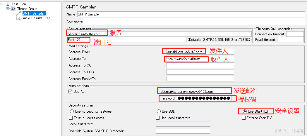 Jmeter-SMTP sampler采样器_jmeter技巧