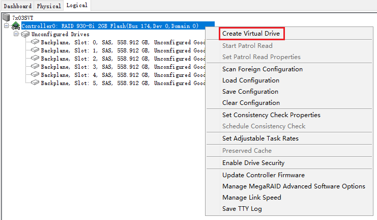 MegaRAID Storage Manager RAID管理工具基本操作_RAID_21