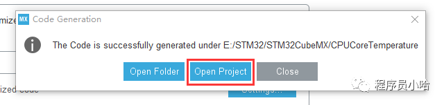 使用STM32CubeMX求得CPU芯片温度_编辑器  任务脚本  arduino_12