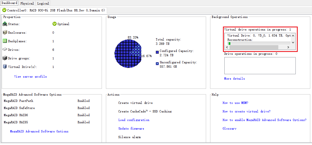 MegaRAID Storage Manager RAID管理工具基本操作_msm_85