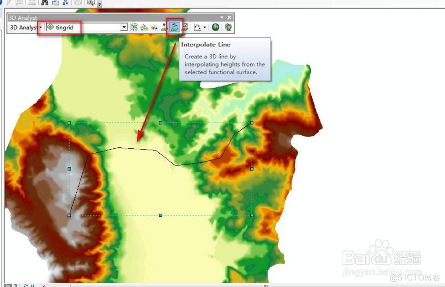 ArcGIS教程之DEM(高程)的应用（坡度坡向、提等高线）_ArcGIS Server_39