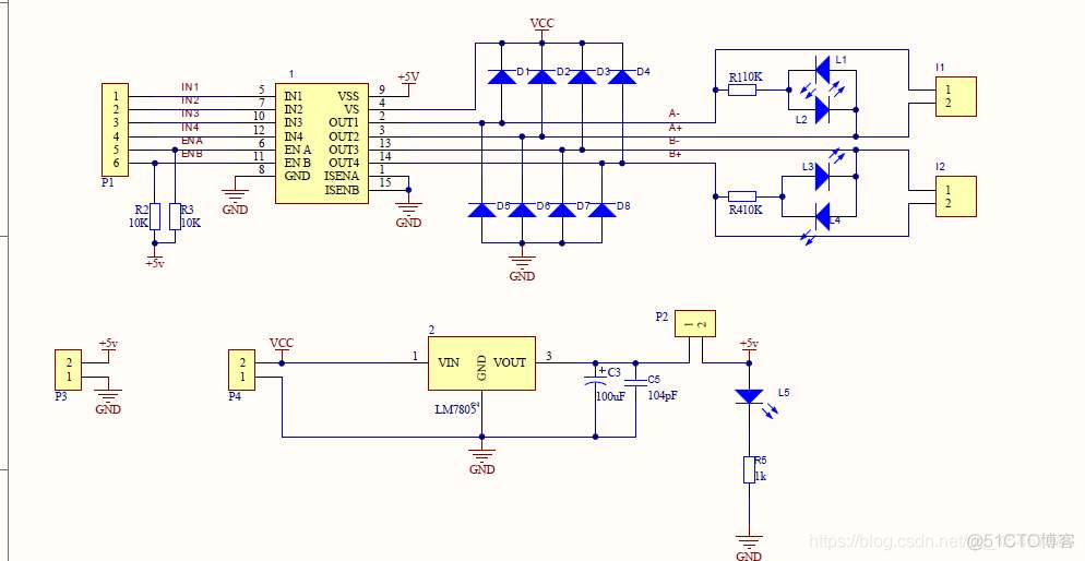 最详细的L298N模块使用说明_电机驱动_04